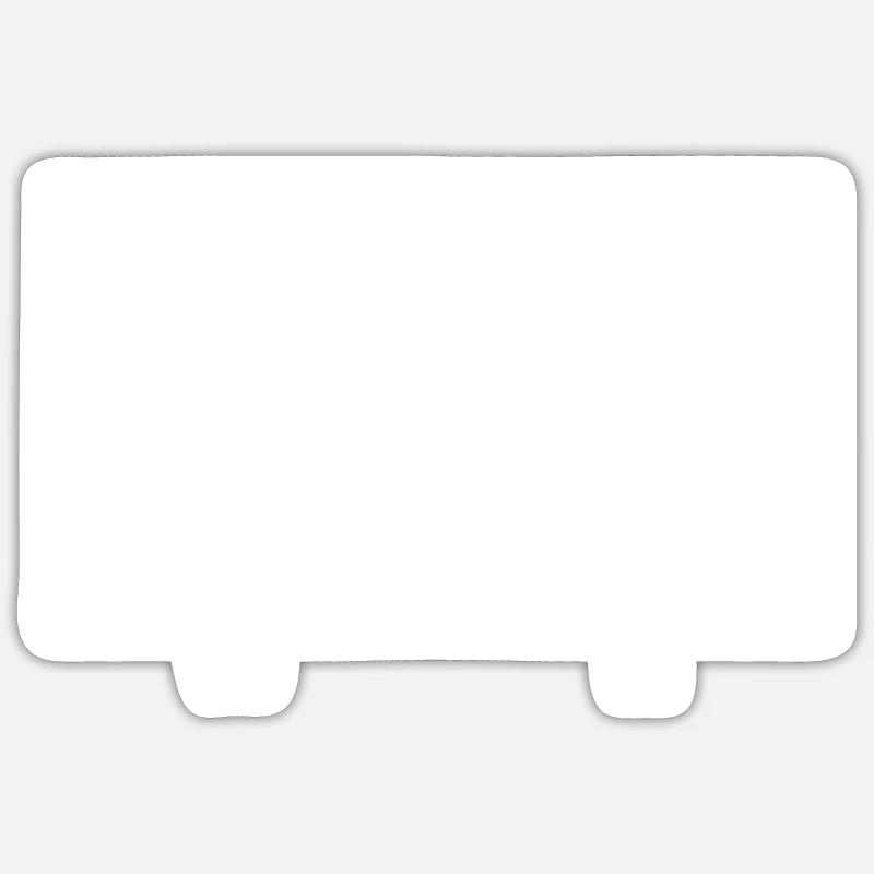 You - Me - Climbing Links - Sticker size S (10 x 10 cm) - white matte