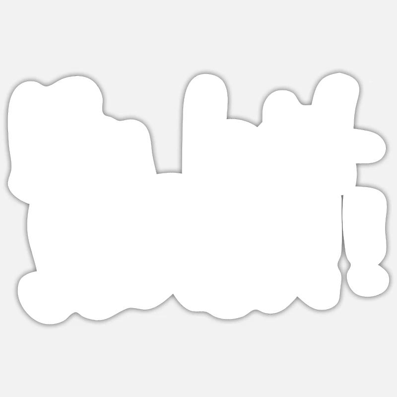 Sticker Größe S (10 x 10 cm) - 