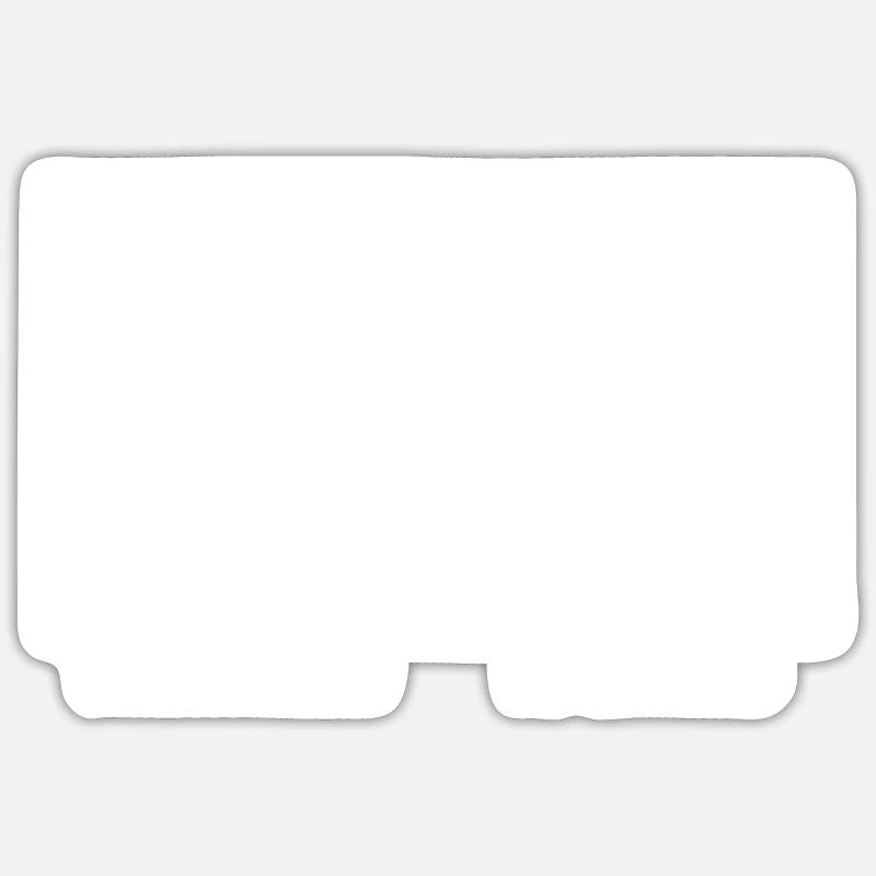 Ihr Ehemann - Mein Ehemann - Abfahrtslauf Sticker Größe S (10 x 10 cm)