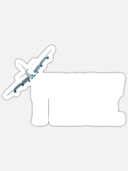 This Is How I Roll Pilot Aviation - Sticker Größe S (10 x 10 cm) - Mattweiß