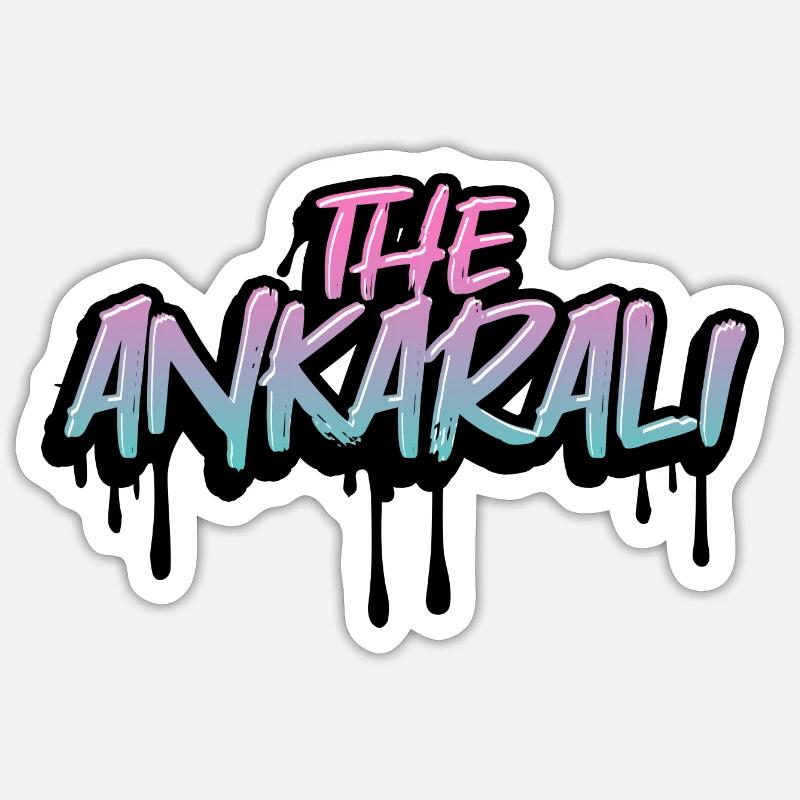 L’Ankarali - Sticker taille S (10 x 10 cm) - blanc mat