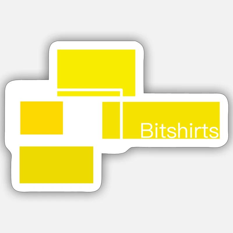 Bitshirt 2 Sticker Größe S (10 x 10 cm)