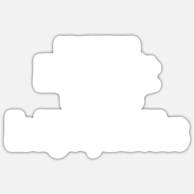 Faulheit oder Energiesparmodus Sticker Größe S (10 x 10 cm)