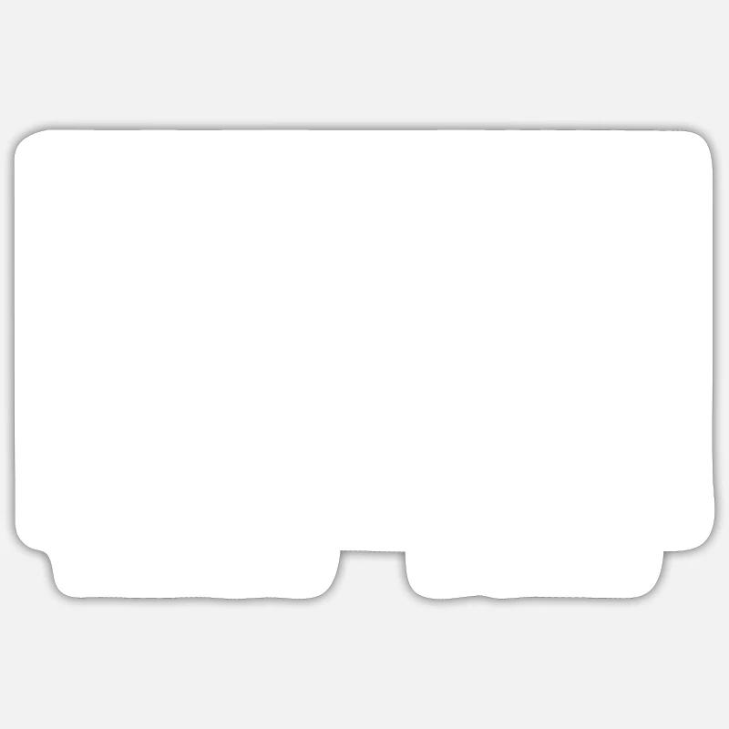 Ihr Ehemann - Mein Ehemann - Motorrad bergauf link Sticker Größe S (10 x 10 cm)