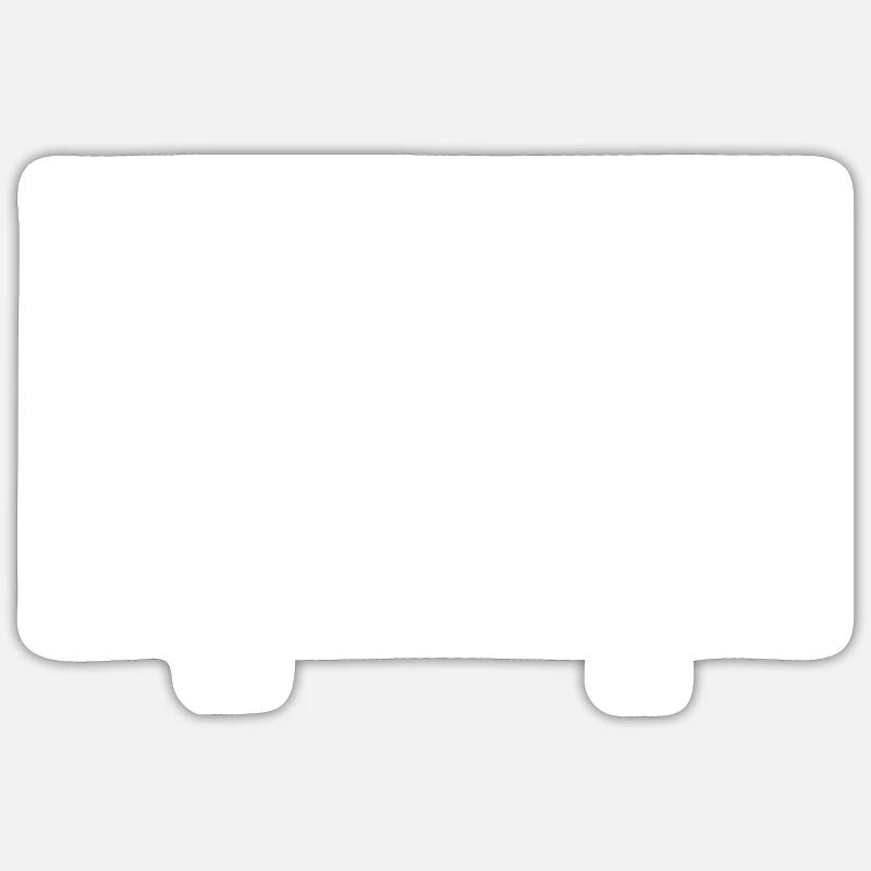Vous - Moi - Moto sans mains - Sticker taille S (10 x 10 cm) - blanc mat