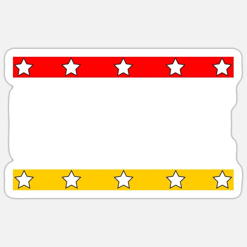 Sticker Größe S (10 x 10 cm) - 