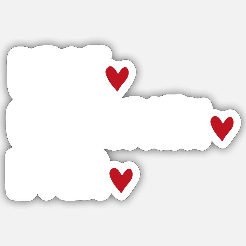Osteopata - Sticker formato S (10 x 10 cm) - bianco opaco
