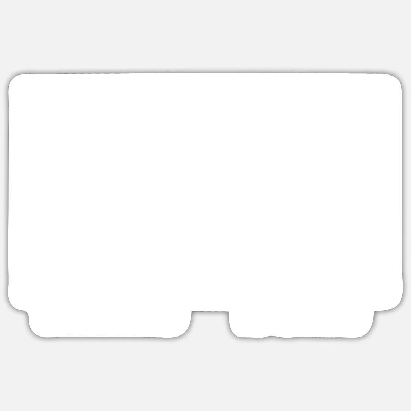 Ihr Ehemann - Mein Ehemann - Katze Stretch Sticker Größe S (10 x 10 cm)