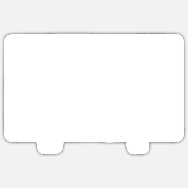 Toi - Moi - Beau Chat - Sticker taille S (10 x 10 cm) - blanc mat