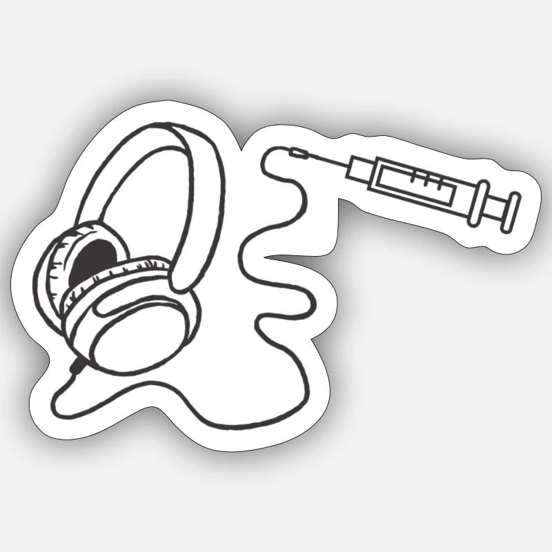 Sticker taille S (10 x 10 cm) - 