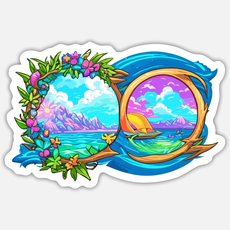Sticker taille S (10 x 10 cm) - 