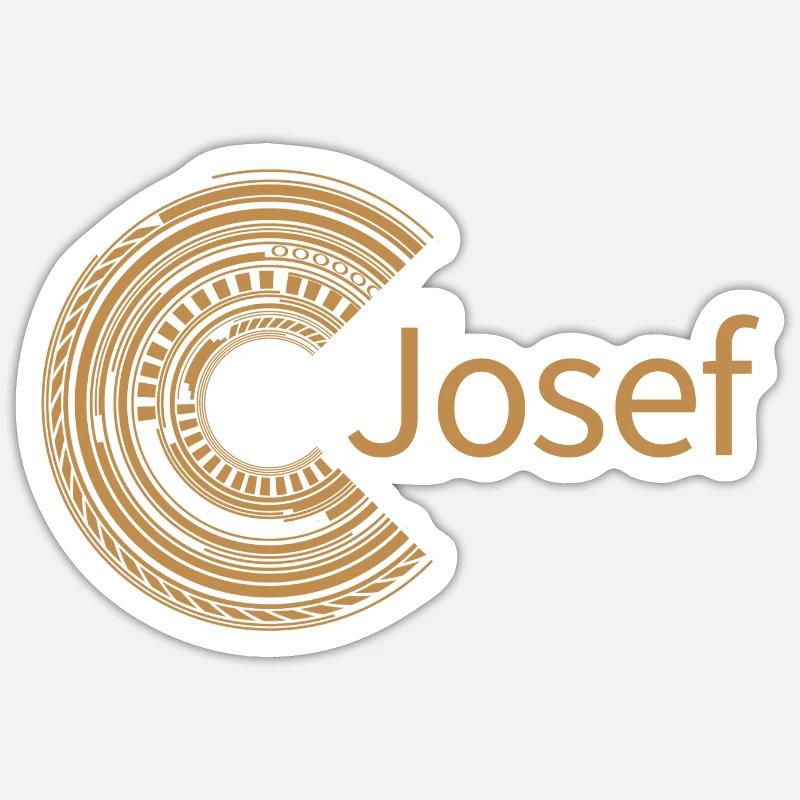 For Josef Sticker size S (10 x 10 cm)