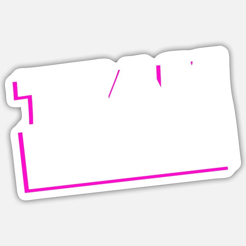 Mariage de l’équipe Mariage - Sticker taille S (10 x 10 cm) - blanc mat
