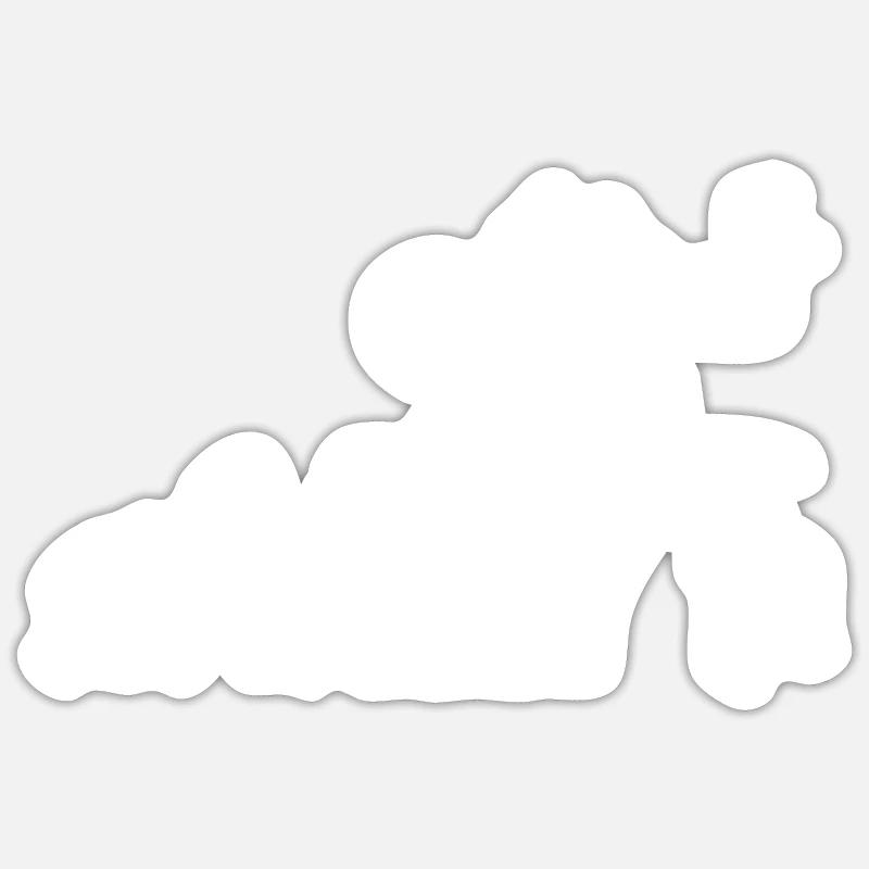 BMX Vélo cycliste Bicyclette cyclisme Évolution Sticker taille S (10 x 10 cm)