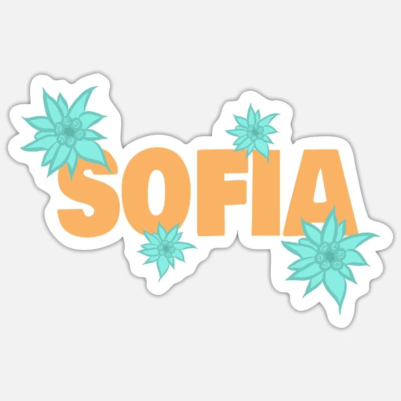 Cadeau pour Sofia Sticker taille S (10 x 10 cm)