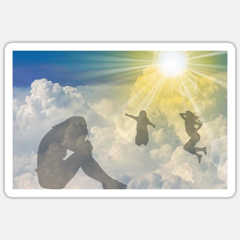 Sticker taille S (10 x 10 cm) - 