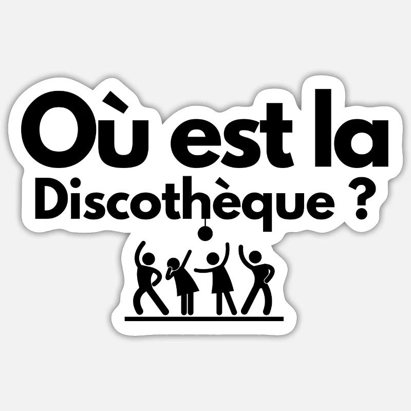 Sticker taille S (10 x 10 cm) - 