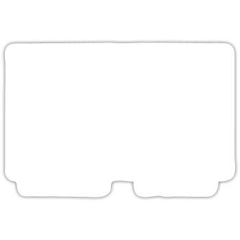Ihr Ehemann - Mein Ehemann - Slamdunk Basketball - Sticker Größe S (10 x 10 cm) - Mattweiß - Vorne