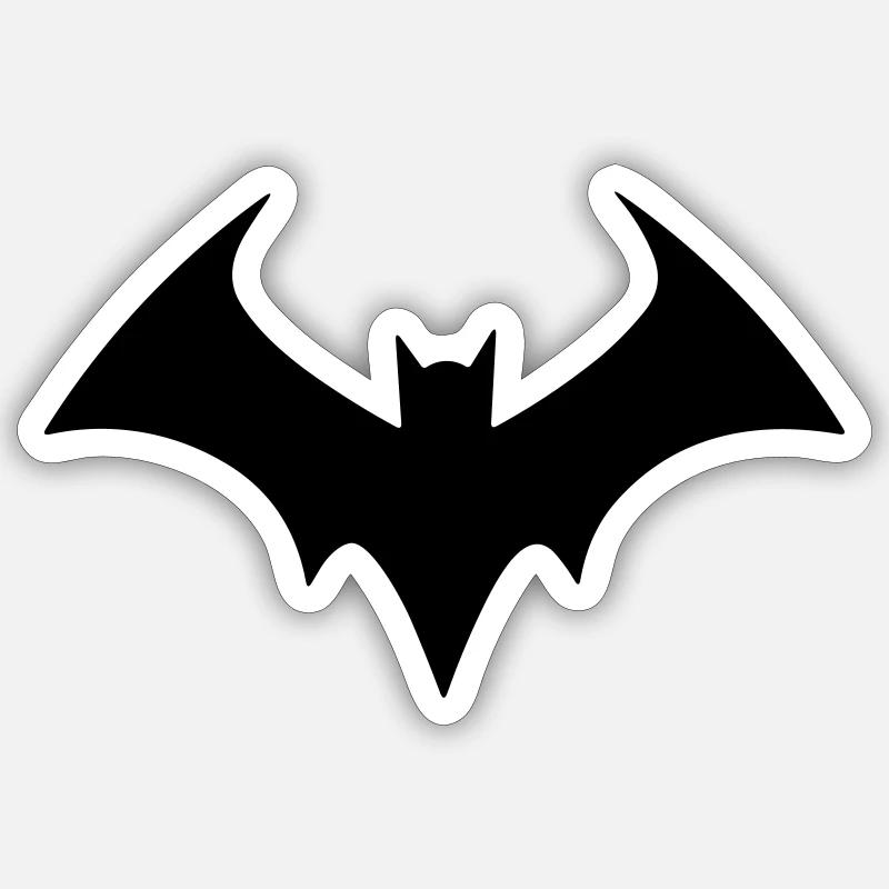 Bat Sticker size S (10 x 10 cm)