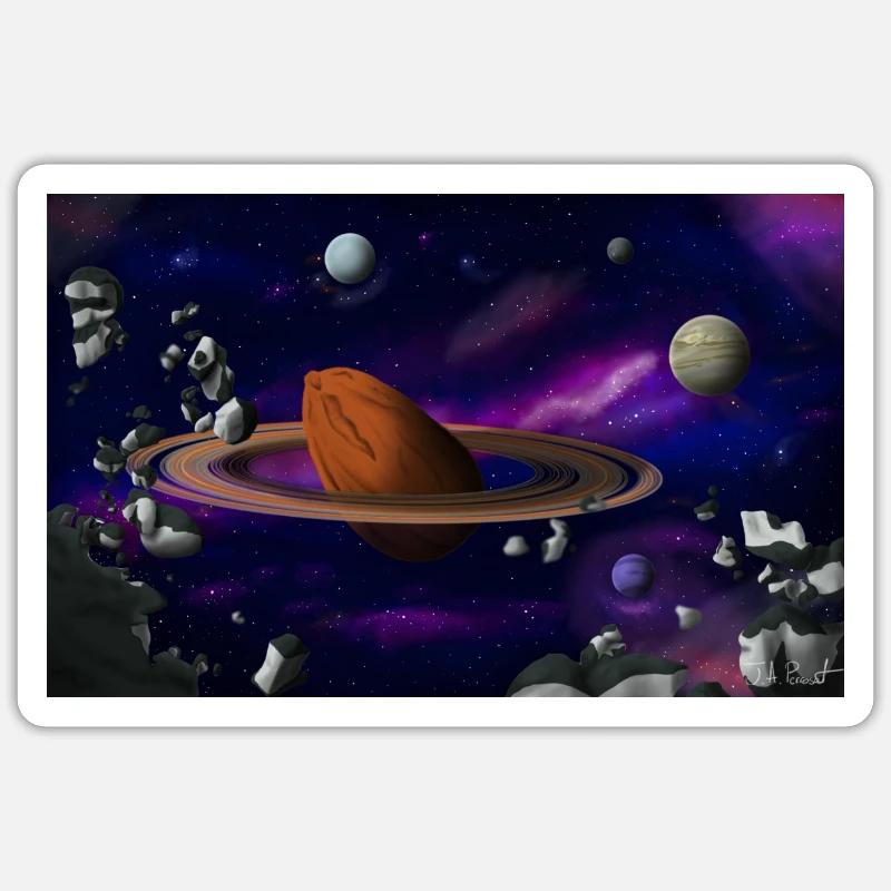 Sticker Größe S (10 x 10 cm) - 