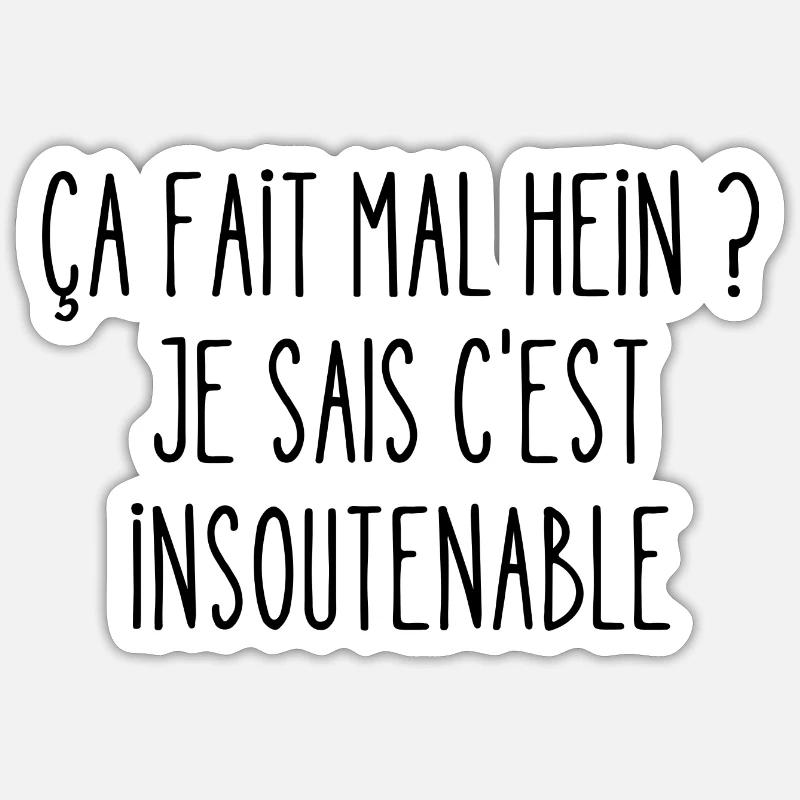 Sticker taille S (10 x 10 cm) - 