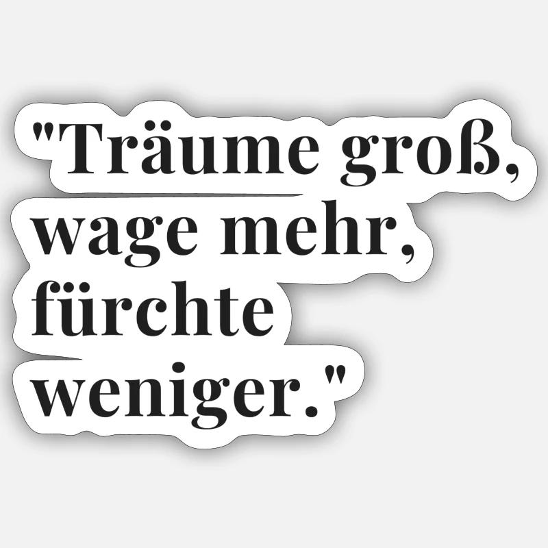 Sticker Größe S (10 x 10 cm) - 