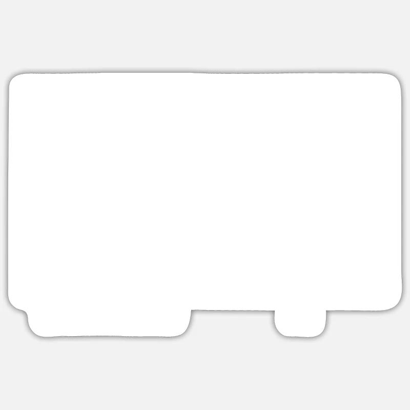 Ihr Ehemann - Ich - Schwimmen Vector Sticker Größe S (10 x 10 cm)