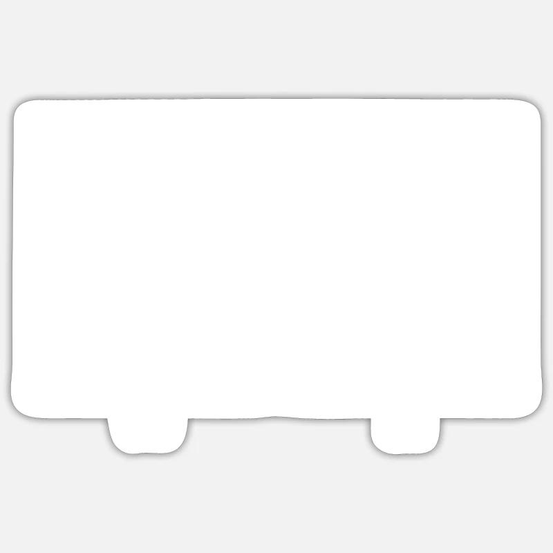 Vous - Moi - Nageur - Sticker taille S (10 x 10 cm) - blanc mat