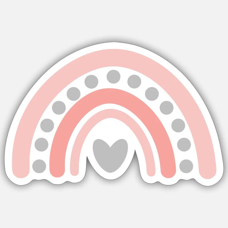 Rainbow Sticker size S (10 x 10 cm)