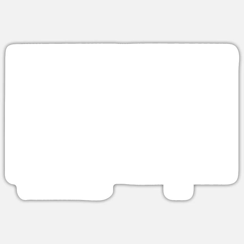 Son mari - Moi - Combat de boxe Sticker taille S (10 x 10 cm)