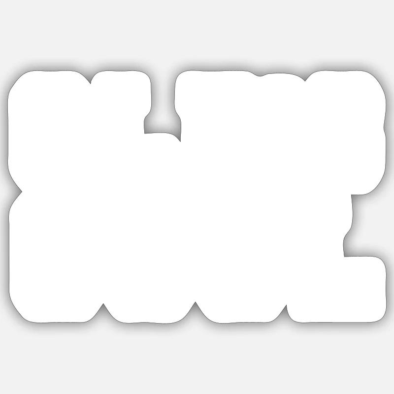 Oldscool - Old School Design Sticker size S (10 x 10 cm)