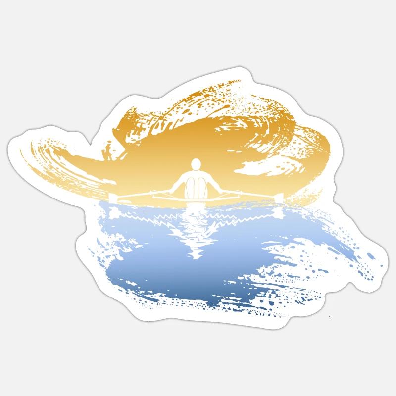 Ramer - Sticker taille S (10 x 10 cm) - blanc mat