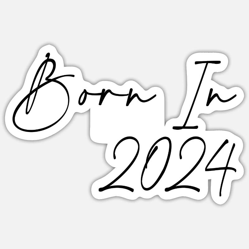 2024 Sticker Größe S (10 x 10 cm)