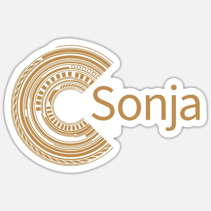Sticker Größe S (10 x 10 cm) - 