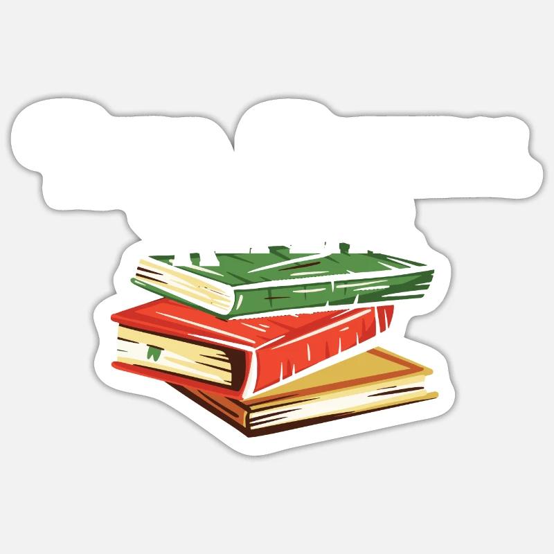 Read Return Repeat Library Worker Librarian Book Sticker Größe S (10 x 10 cm)