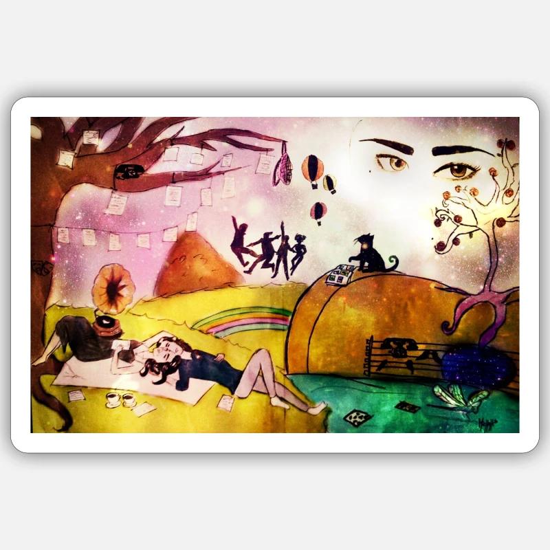 Sticker taille S (10 x 10 cm) - 