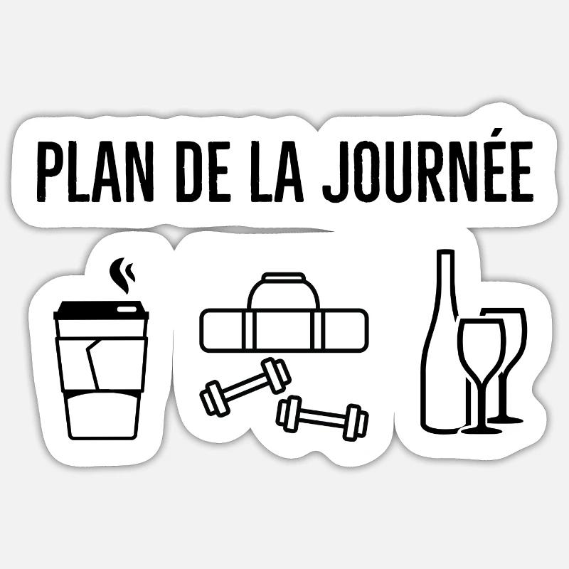 Sticker taille S (10 x 10 cm) - 