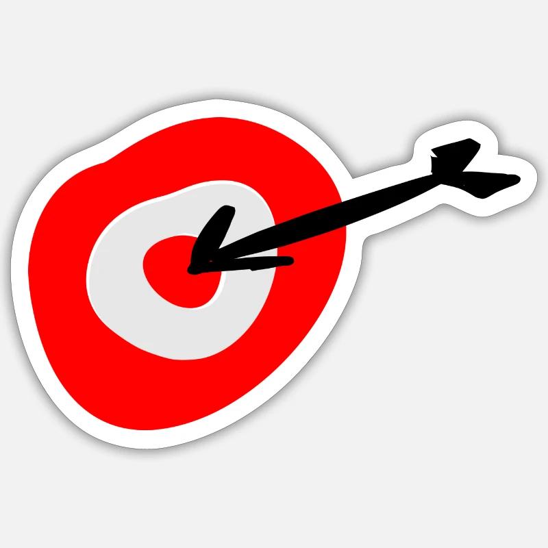 target Sticker size S (10 x 10 cm)