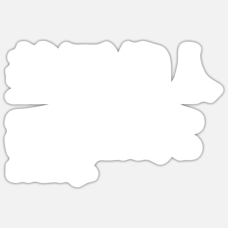 Sticker Größe S (10 x 10 cm) - 