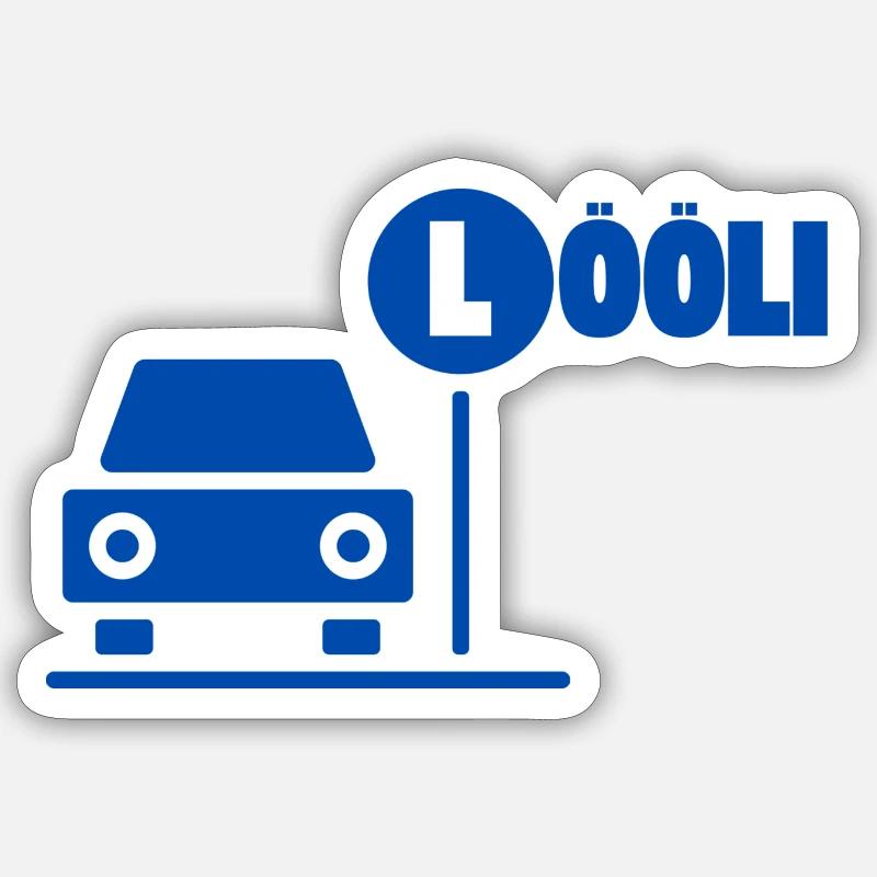 Löli Auto Sticker Größe S (10 x 10 cm)