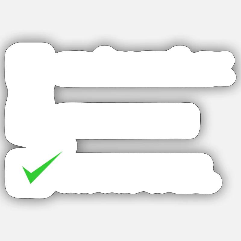 Sticker Größe S (10 x 10 cm) - 