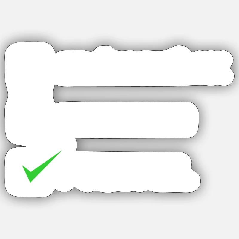 Sticker Größe S (10 x 10 cm) - 