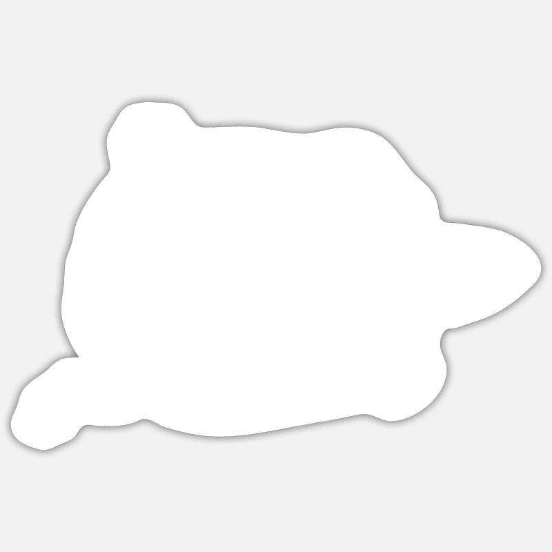 Turtle Turtles - Sticker size S (10 x 10 cm) - white matte