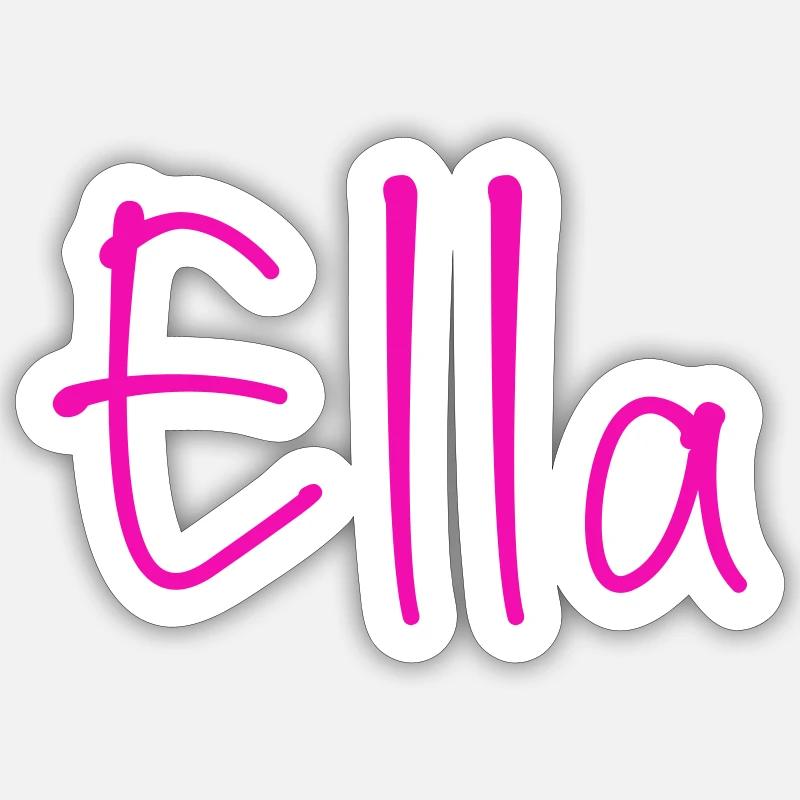 Ella Sticker taille S (10 x 10 cm)