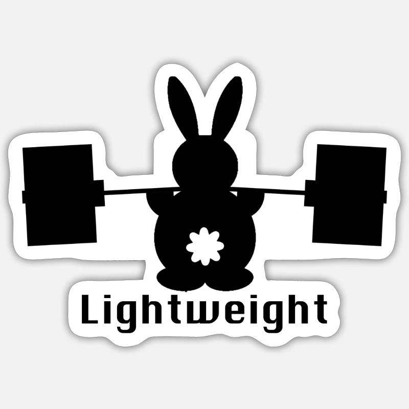 Clean Rabit Sticker Größe S (10 x 10 cm)