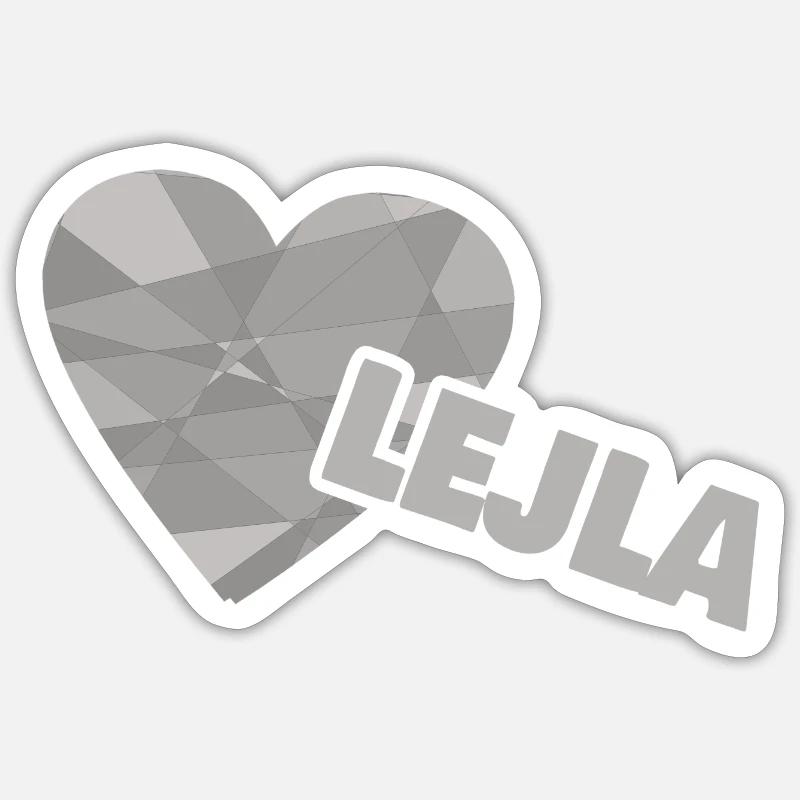 Chère Lejla, Sticker taille S (10 x 10 cm)