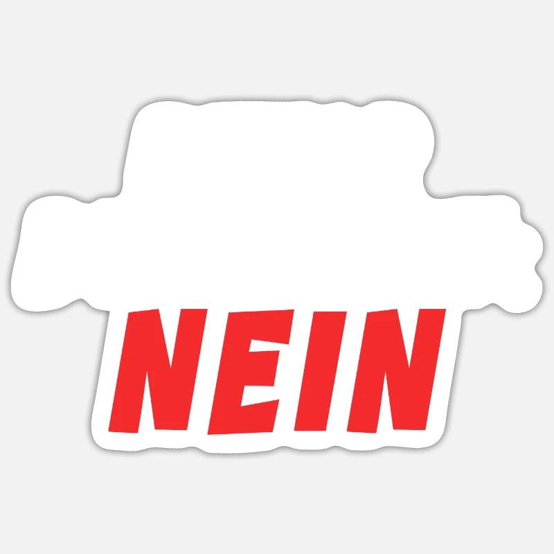 Klarer Durchblick - Sticker Größe S (10 x 10 cm) - Mattweiß
