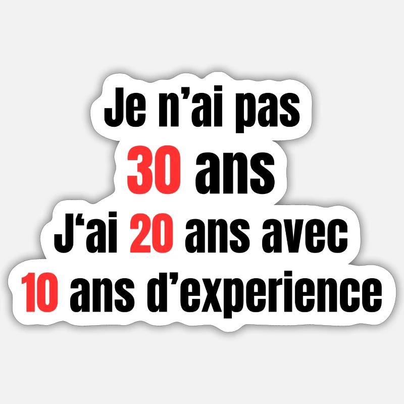 Sticker taille S (10 x 10 cm) - 