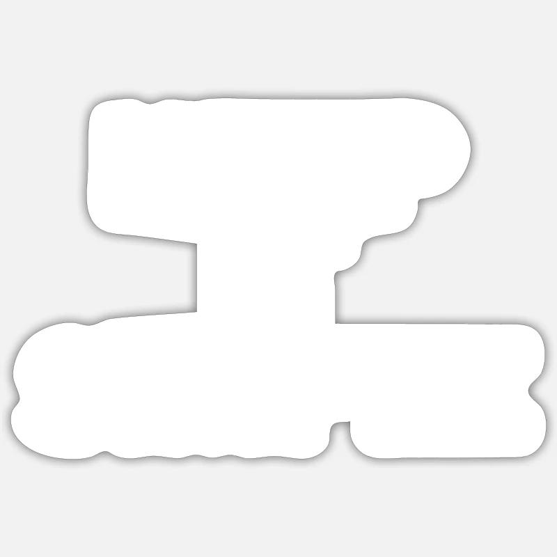 Keep it Simple Sticker size S (10 x 10 cm)