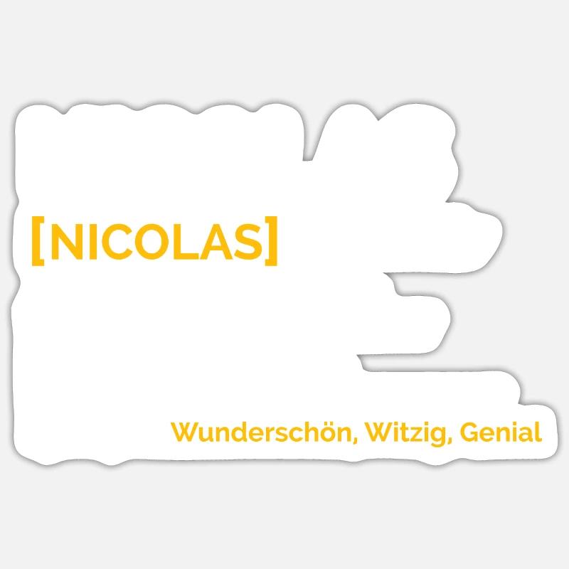 Sticker Größe S (10 x 10 cm) - 